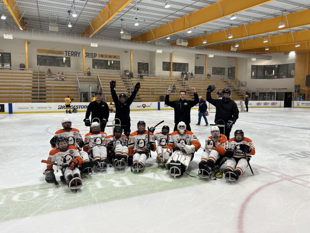 Ducks B Team - Celebrating Victory