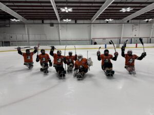 A Team Celebrates after a game