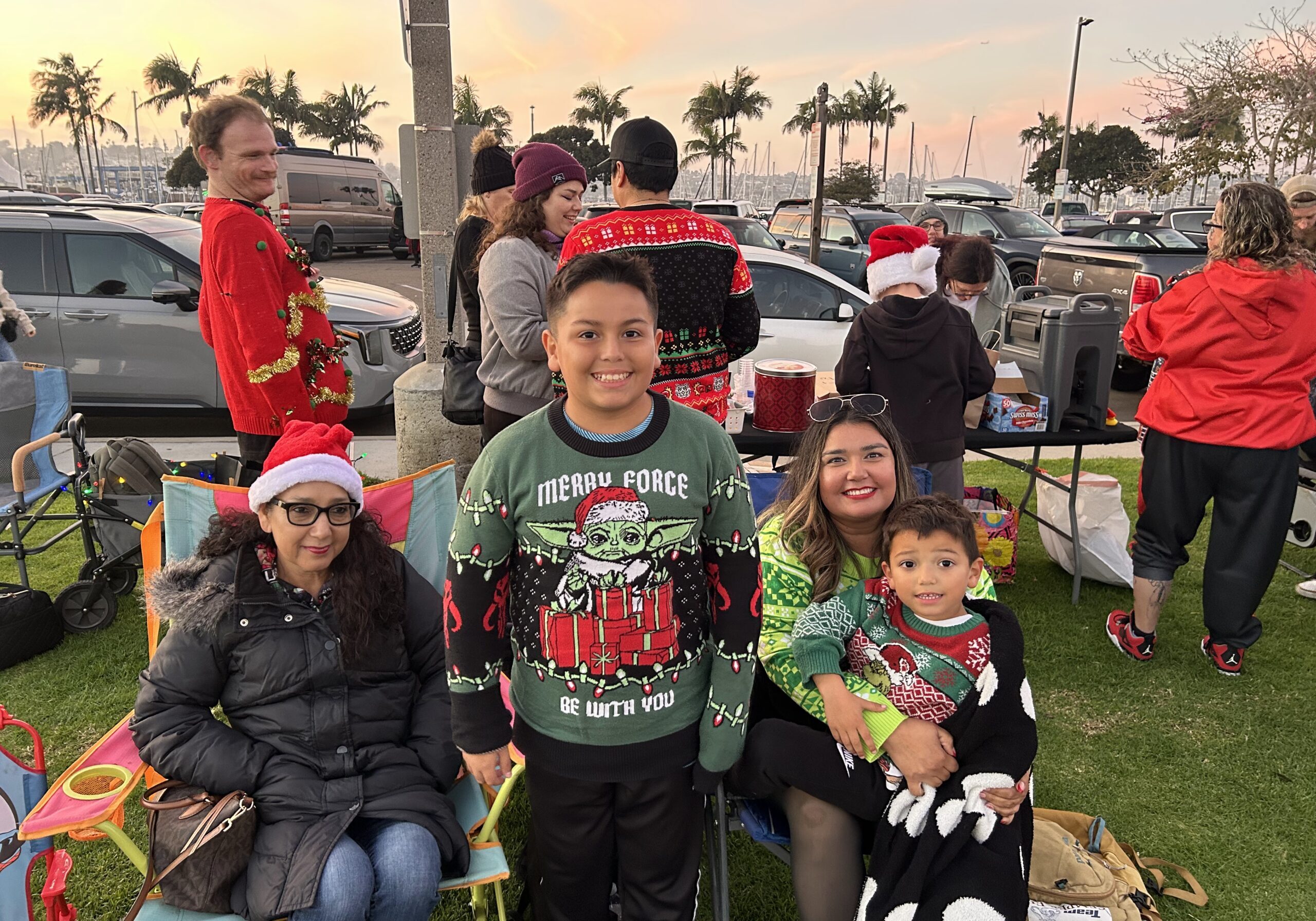 Diego, Anna, and their family
